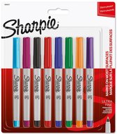 Sharpie permanent marker   -  ultra fine   -  8 kleuren