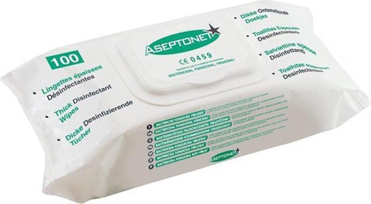 Goedkoopste Ontsmettende doekjes Aseptonet