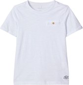Name it t-shirt jongens - wit - NKMvincent - maat 134/140