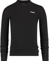 Vingino Basic Longsleeve Meisjes T-shirt - Deep Black - Maat 98