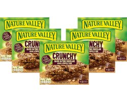 Nature Valley Crunchy - Haver en Pure Chocolade - 5 x 10 stuks