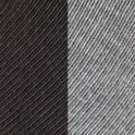 Textuur van donkergrijs en lichtgrijs gebreid materiaal.
