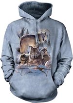 Wolf Family Mountain Hoodie
