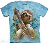 KIDS T-shirt Sloth & Butterflies M