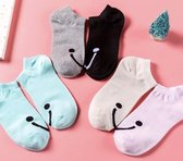 Kleurrijk set sokken - sokkenset van 5 paar - Enkelsokken - Unisex sokken - Multipack - Maat 36-41