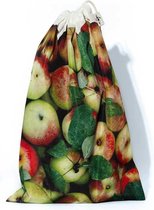Herbruikbare fruit zak - Appels - MB Design - H 31 x B 21 cm