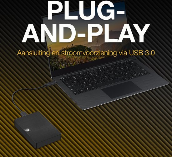 Seagate Expansion USB 3.0 - Externe Harde Schijf - 1 TB - Zwart - Seagate