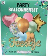 Party / Feestje 10-delige Ballonnenset
