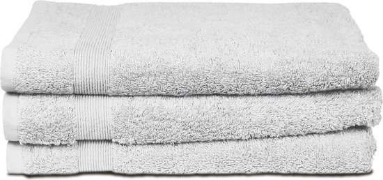 Polydaun Handdoek - Wit - 3 stuks - 50x100 cm