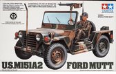1:35 Tamiya 35123 US M151A2 Ford MUTT Truck with 1 Figure Plastic Modelbouwpakket