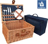 Picknickmand 2 personen Blue Lagoon (Blauw)