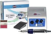 RONNEY Professionele Elektrische Nagelfrees - Nail Drill met voetpedaal - Inc Bitjes