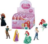 Disney mini taarttopper prinsessen / prinsen set 6 stuks(+/-4,5cm), Merk Bullyland.