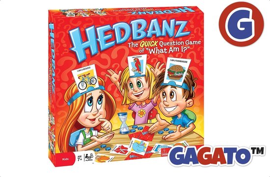 Hedbanz - Een Wie Ben Ik Spel voor Volwassenen en Kinderen