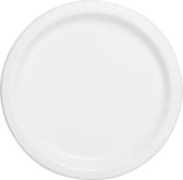 Unique Feestborden 22,8 Cm Wit 16 Stuks