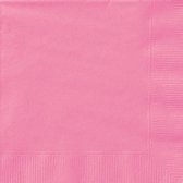 Roze Servetten 33cm 50st