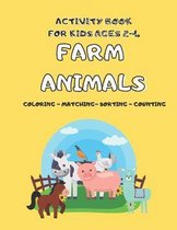 Activity Book For Kids Ages 2-4