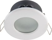 Groenovatie Inbouwspot - Rond - Waterdicht IP54 - MR16 Fitting - ⌀ 82 mm - Mat Wit