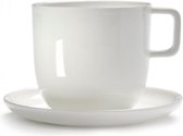 Serax Piet Boon Base tasse à café avec oreille D8 H7.5cm 28cl blanc émaillé