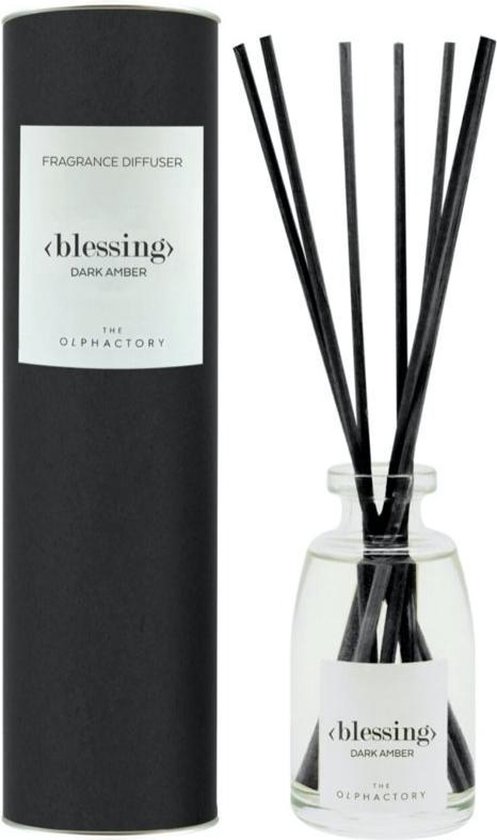 The Olphactory Luxe Geurstokjes Fragrance Diffuser - Blessing, Dark Amber