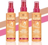 L'Oréal Paris Elvive Dream Long Heat Spray Multi Pack - Haarspray - 3 x 150 ml