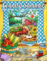 Country Summer Coloring Book - Jade Summer - Kleurboek voor volwassenen