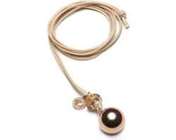 Product: Zwangerschapsketting Proud Mama Basic Bol Rose, van het merk 