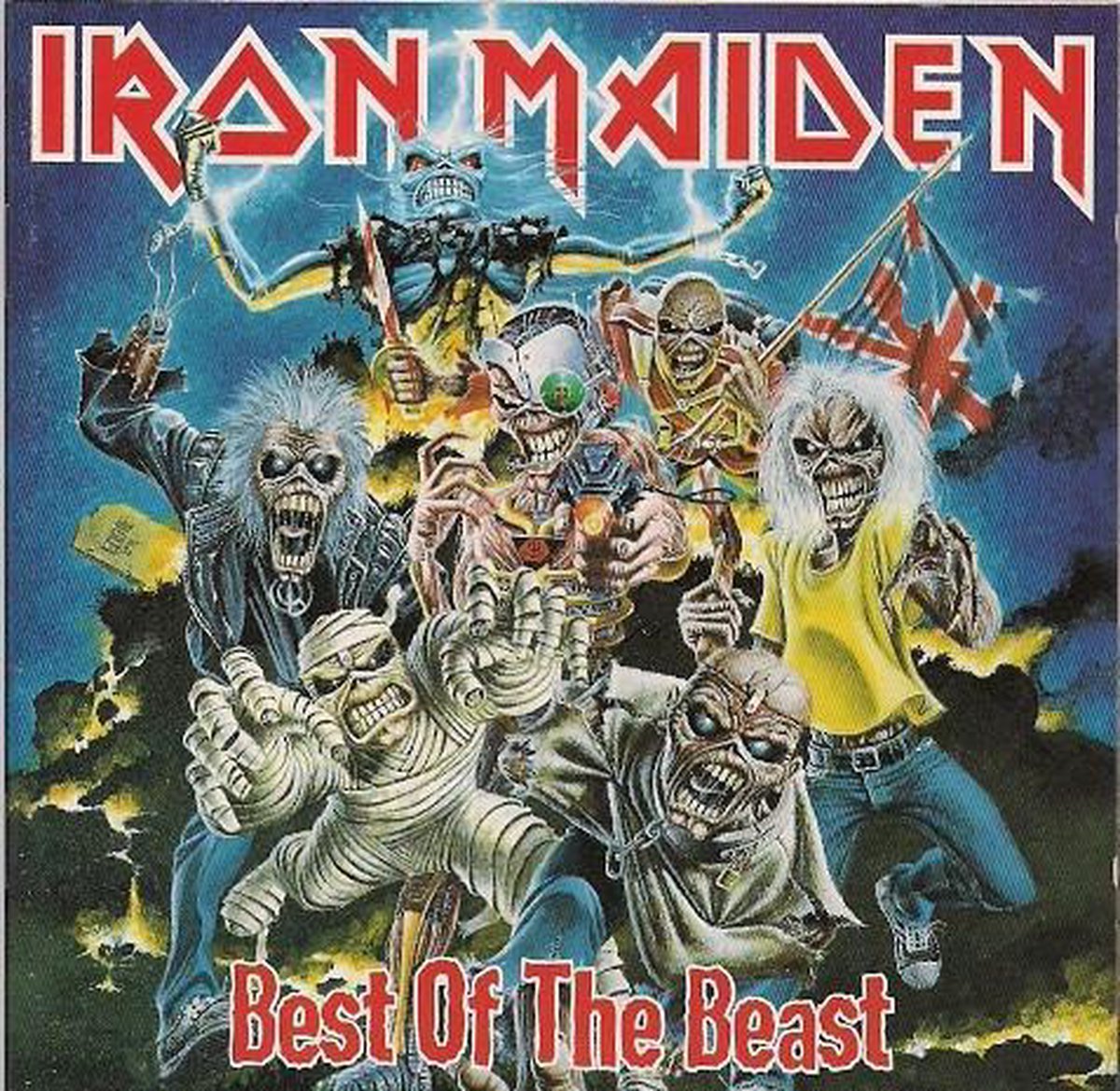 Iron Maiden Best Of The Beast - Heavy metal CD met The Number Of