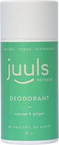 Juuls Care Vegan Deodorant - Orange & Ginger - Zonder Aluminium - 100% Natuurlijk - Halal - Papieren Koker - 60 gr