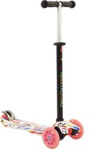 Sajan Step - LED Wielen - Graffiti - Autoped - Scooter