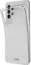 Samsung Galaxy A72 Hoesje - SBS - Skinny Serie - TPU Backcover - Transparant - Hoesje Geschikt Voor Samsung Galaxy A72