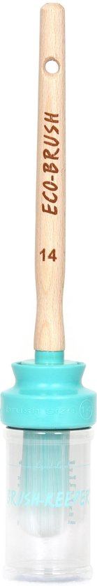 Brushkeeper de Luxe met Ecobrush 5 stuks maat 14 in gripzak