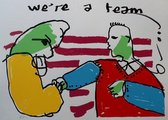 Herman Brood   Zeefdruk      WE'RE A TEAM