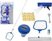 Zwembadaccessoires / Zwembad Onderhoudsset - Schepnet - Steel - Vuilzuiger - Drijver - Thermometer - Teststrips - Reparatieplakkers