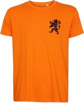 Oranje T-shirt "Johan Cruijff" Nummer 14 - Nederlands Elftal - Katoen - Senior-S