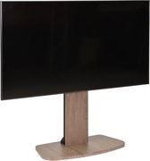 Ferro TV standaard zwart grijs houtprint