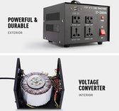 Omvormer 2000 watt ST-2000VA spanningsomvormer Voltage Converter 220V naar 110V Transformer Automatisch Step Up & Step Down 110V-220V /220V-110V Converter (2000W)