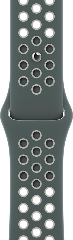 Apple Watch Nike Sport band - 40mm - Hasta/Light Silver voor Apple Watch  SE/1/2/3/4/5/6 | bol.com