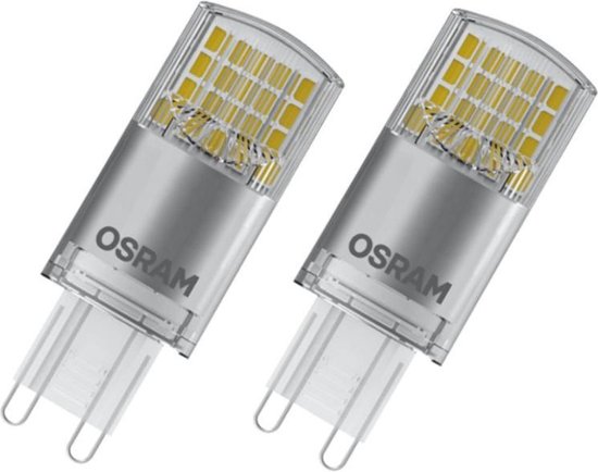 OSRAM 4058075449893 LED-lamp Energielabel E (A - G) Ballon 4.2 W = 40 W Warmwit (Ø x l) 20 mm x 52 mm 2 stuk(s)