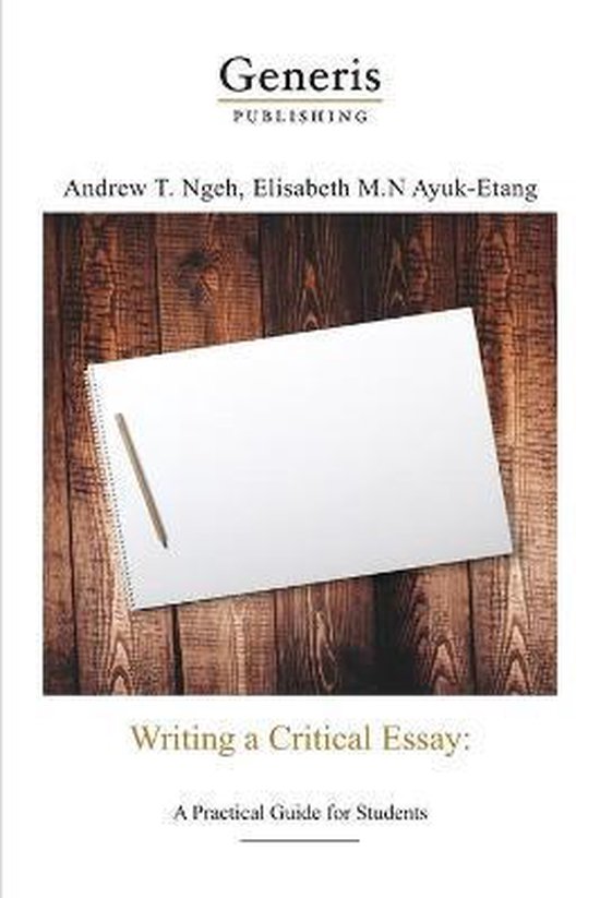 Writing a critical essay - cover