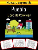 Libro de colorear de pueblo