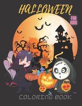 Halloween coloring book for Kids
