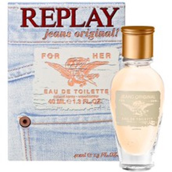 Replay Jeans Original For Her Eau De Toilette spray  40 ml