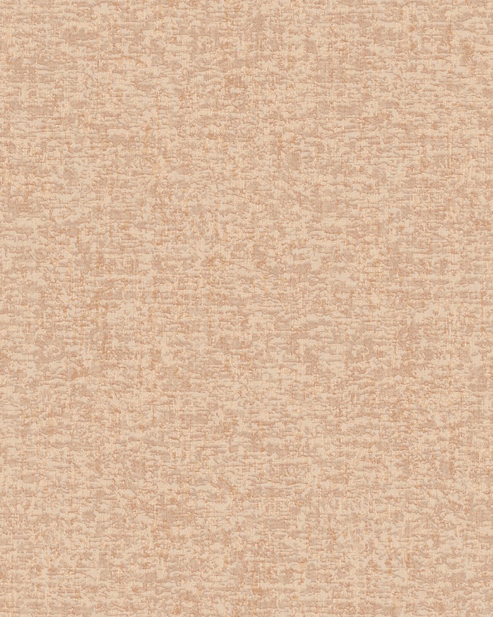 Textiel look behang Profhome DE120053-DI vliesbehang hardvinyl warmdruk in reliëf gestempeld in textiel look mat beige 5,33 m2