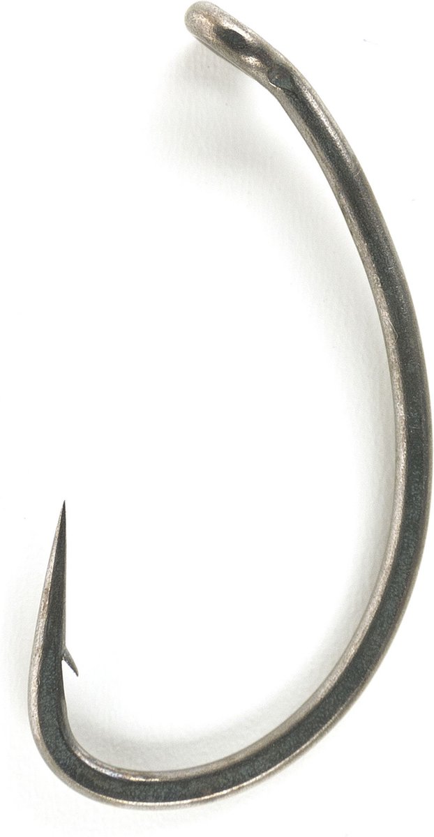Fox Edges Arma Point Curve Shank Medium - Haakmaat 4 - 10 Stuks - Mat Zwart