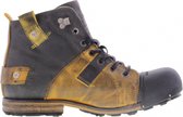 Yellow cab | Industrial 1-h  new yellow/black    y15012 | Maat: 40