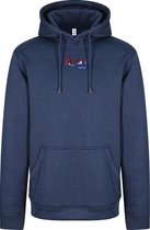 FitProWear Polyester Hoodie Dutch - Unisex -  Donkerblauw - Maat XXXL/3XL - Mannen / Vrouwen - Sporttrui - Hoodie - Trui - Sweater - Polyester trui - Trui Capuchon - Sportkleding -