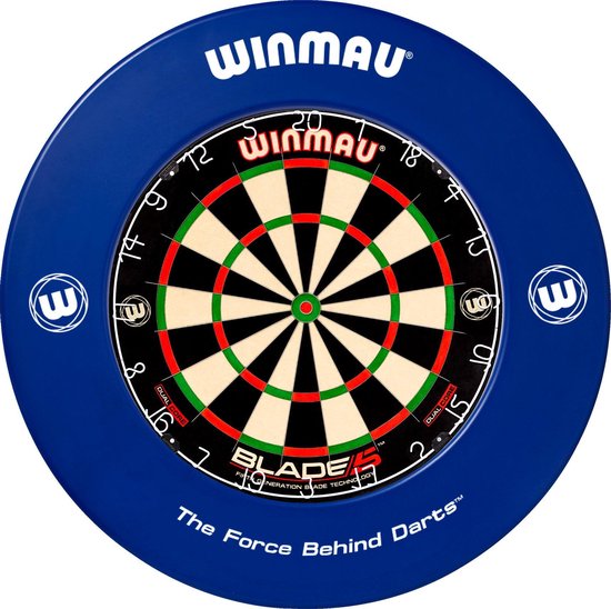 Afbeelding van het spel Winmau Dartbord Surround Ring - Blauw