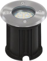 IJzersterke grondspot voor oprit op looppad met LED en weer bestendig