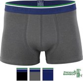 Heren boxershort - Bamboe - Ondergoed - Zwart - Maat XL